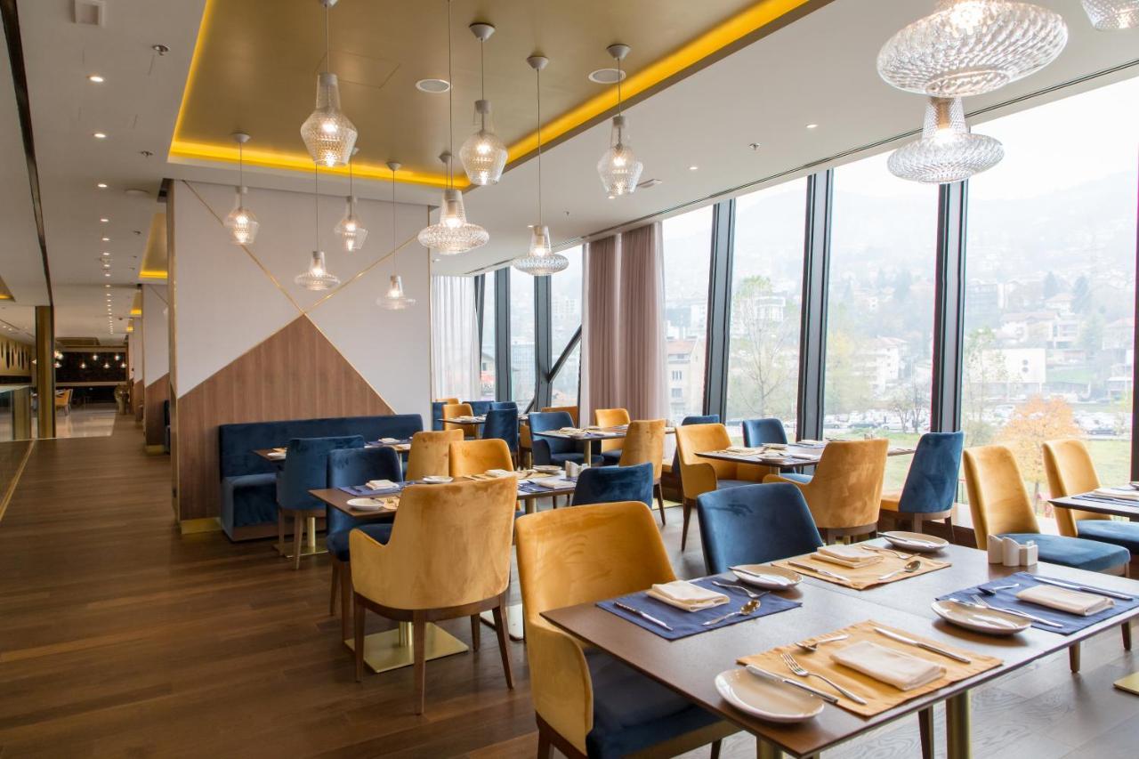 Swissotel Sarajevo Bagian luar foto The restaurant